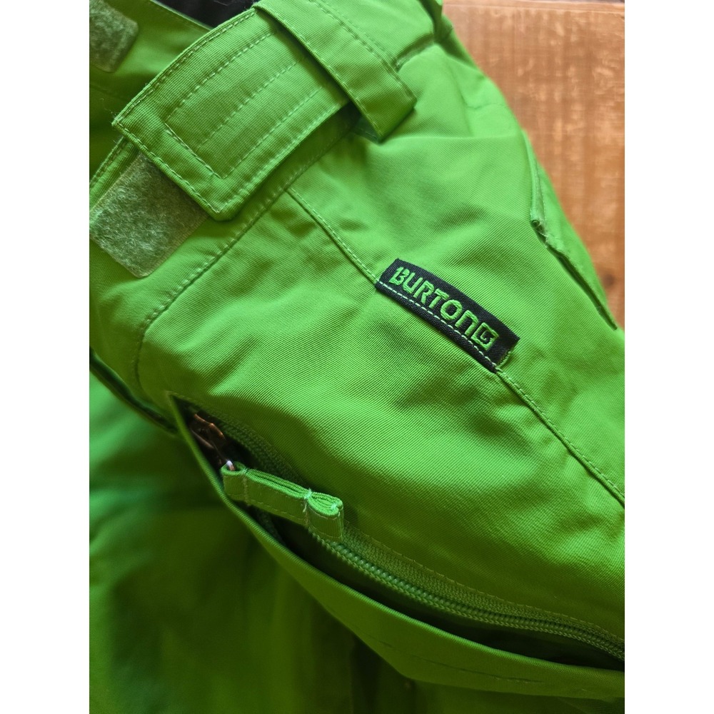 Burton DryRide green youth snow pants size medium EUC - Picture 7 of 12